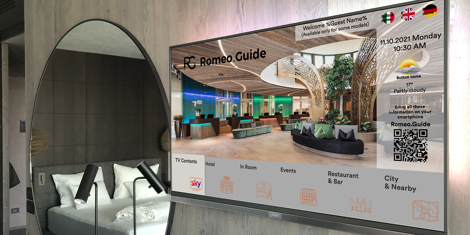 Gli Smart TV Hotel Samsung, Lg, Philips. Compra dal rivenditore diretto!